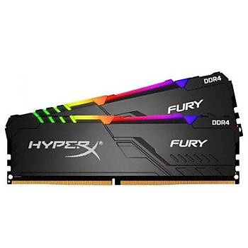 HyperX Fury RGB HX432C16FB3AK2-16 16GB (2x8GB) DDR4 3200MHz CL16 Gaming Ram (Bellek)