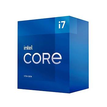 Intel Core i7 11700F 8 Çekirdekli 2.50 GHz 16MB 65W (NOVGA) 1200P Box Ýþlemci