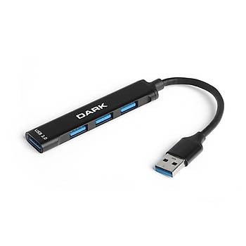 Dark Connect Master X4 USB 3.0 - 3 Port USB 3.0 Hub