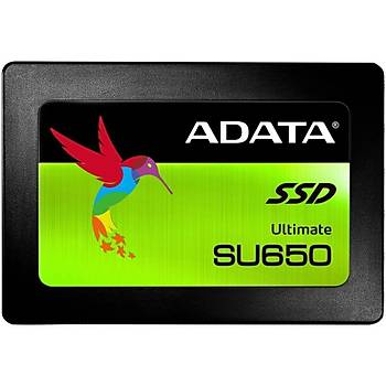 Adata 480Gb Su650 3D Nand Sata3 2.5" Ssd 520-450 Harddisk