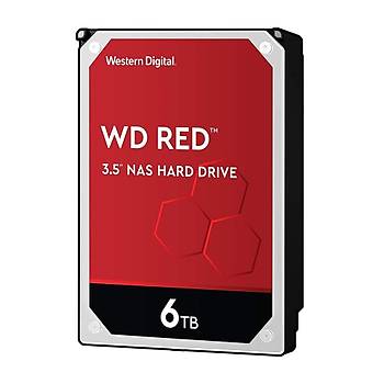 Wd 6Tb WD60EFAX Red 3,5" 256Mb Sata Iýý 6Gb-S 7-24 Nas Harddisk