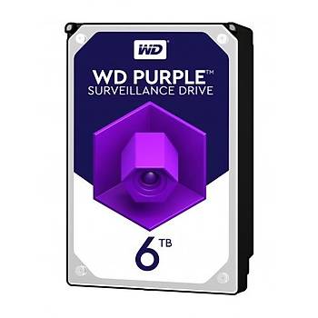Wd 6Tb Purple 3,5" 64Mb 5400Rpm Wd60Purz Harddisk