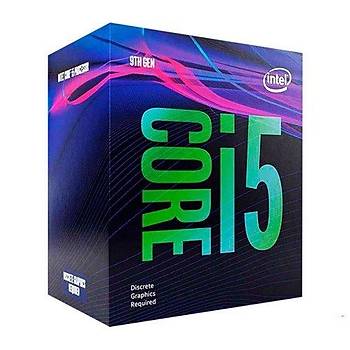 Intel Ý5 9400F 2.9Ghz 9Mb Önbellek 9.Nesil 1151P Intel Ýþlemci Kutulu Box NOVGA (Fanlý)