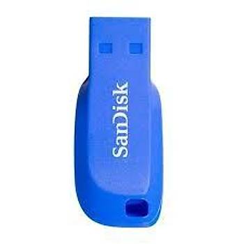Sandisk SDCZ50C-016G-G35BE 16GB Cruzer Blade Mavi 2.0 USB Flash Bellek