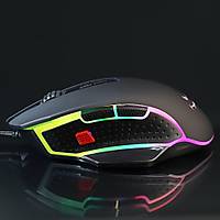 Rush FIGHTER RM42 12.800 DPI RGB Iþýklý Makro Oyuncu Gaming Mouse