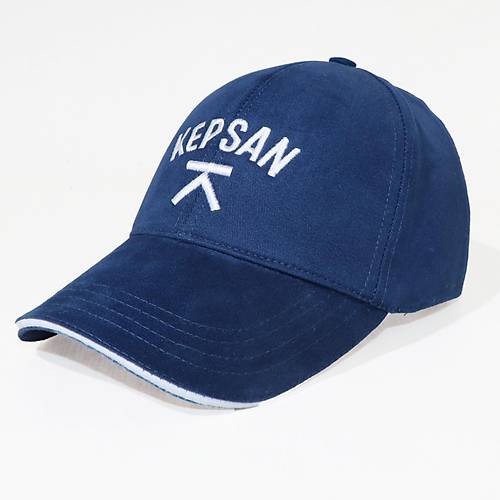KEPSAN - Mavi Baseboll Cap Nakışlı Şapka