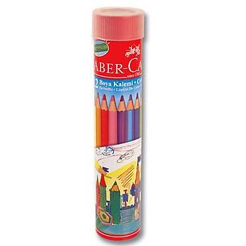 Faber-Castell Metal Tpte Boya Kalemi 12 Renk