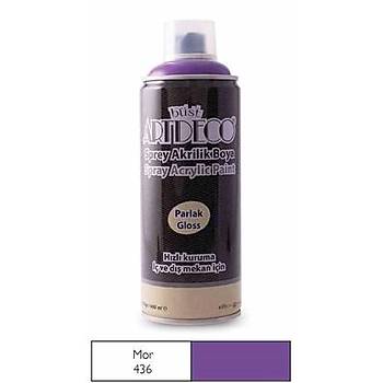 Artdeco 400ml Sprey Boya Mor 400-436