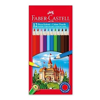 Faber-Castell Kuru Boya Kalemi 12 Renk