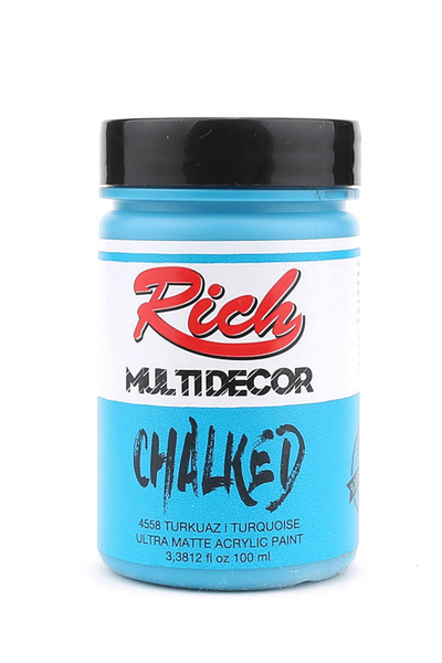 Rich Multi Decor Chalked 4558 Turkuaz Ml