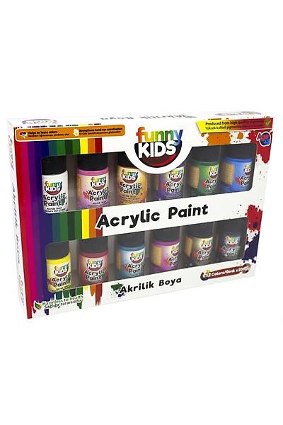 FUNNY KDS AKRLK BOYA  E 12 L 20 ML