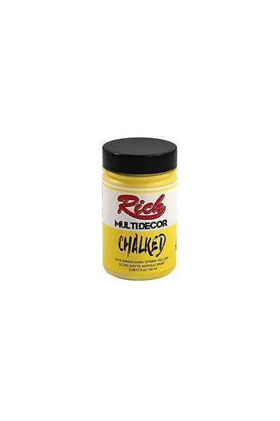 Rich Chalked Akr. Boya 100 Ml 4516 Saman Sar