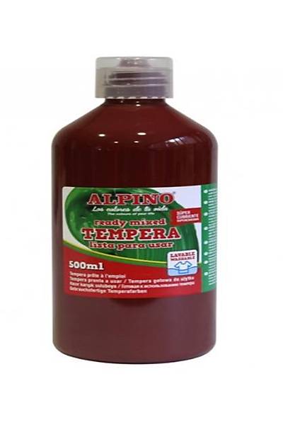 Alpino DM-010177  Tempera Sulu Boya 500 Ml Kahverengi