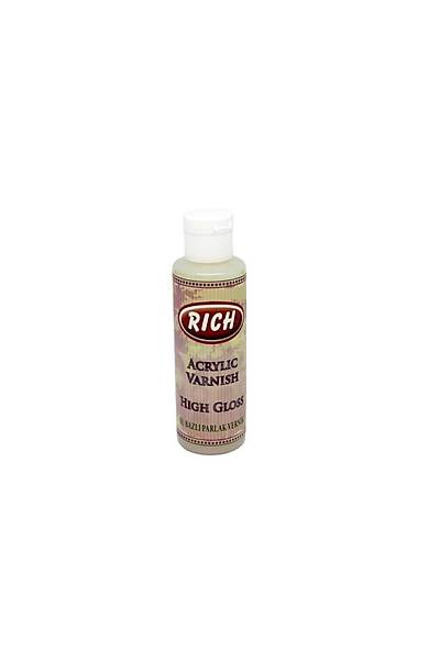Rich Acrylic High Gloss 120 cc Su Bazl Parlak Vernik 2520