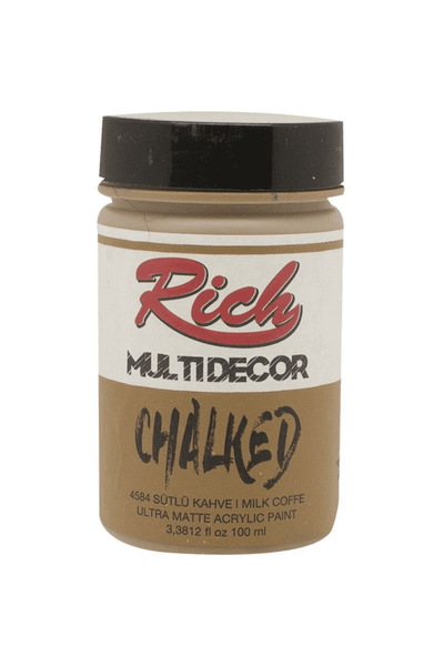 Rich Multi Decor Chalked 100 Ml 4584 Stl Kahve Akrilik Boya