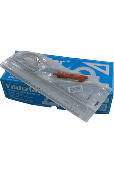 Pergelli izim Seti 30 cm (Kod:19)