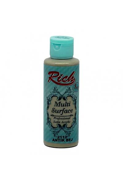 Rich Multisurface Akrilik Boya 130 Cc Antik Bej