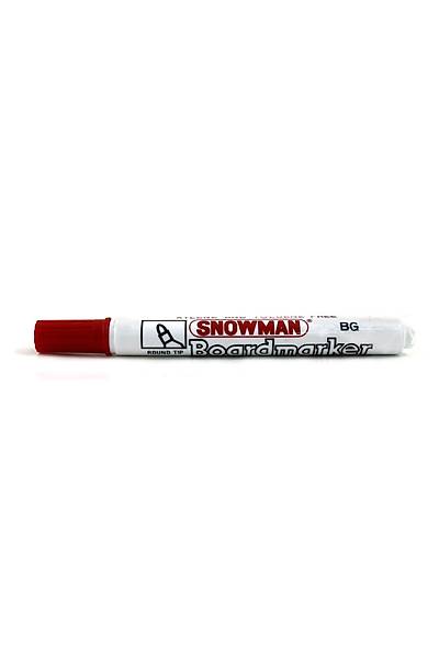 Snowman Boardmaker Tahta Kalemi Krmz