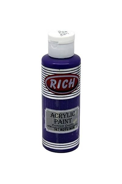 Rich Akrilik Boya 120 Ml 167 Koyu Mor