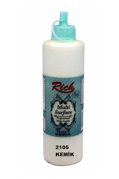 Rich Multisurface Akrilik Boya 500 Cc Kemik