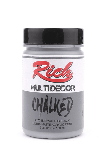 Rich Multi Decor Chalked 4576 s Siyah 100 Ml