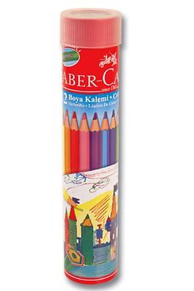 Faber-Castell Metal Tpte Boya Kalemi 12 Renk