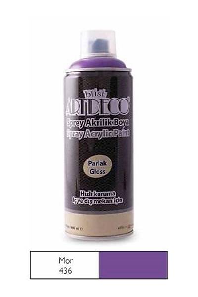 Artdeco 400ml Sprey Boya Mor 400-436