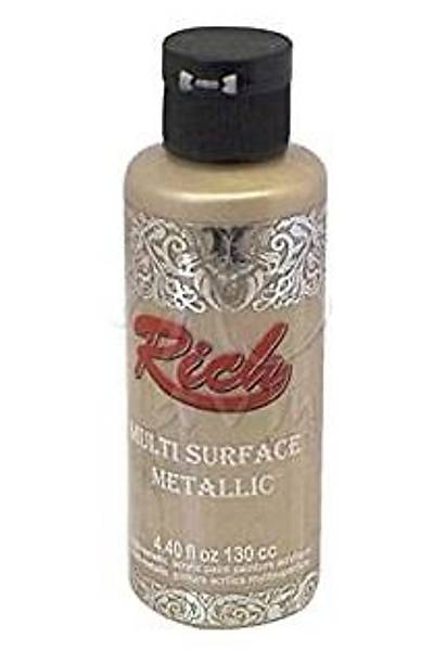 Rich Multisurface Metalik Akrilik Boya 6518 ampanya 130 cc