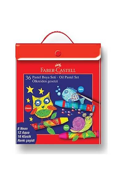 Faber-Castell Pastel Boya 36'l Plastik Kark Set