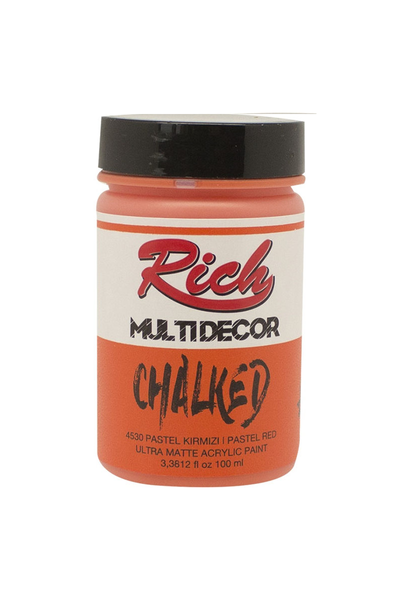 Rich Multi Decor Chalked 4530 Pastel Krmz 100 Ml