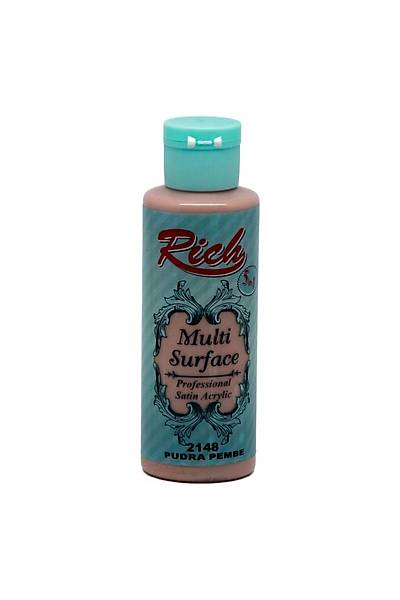 Rich Multi Surface Akrilik Boya 130cc 2148 Pudra Pembe