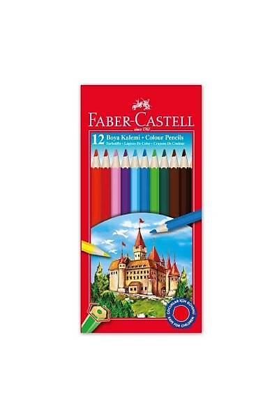 Faber-Castell Kuru Boya Kalemi 12 Renk