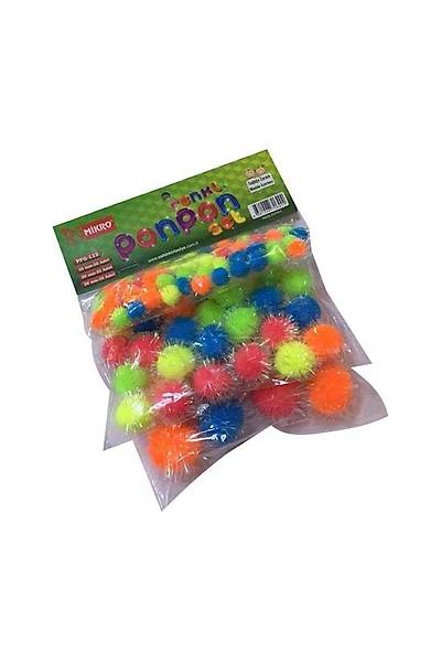 Mikro Pfg-123 Fosforlu Ponpon Set 3 boy