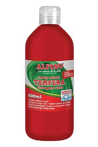 Alpino DM-010174 Tempera Sulu Boya 500 Ml Krmz
