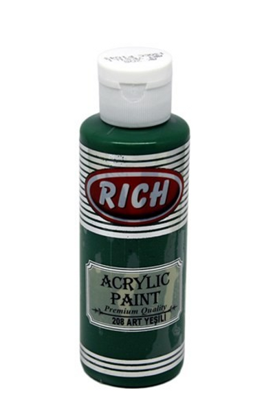 Rich 130 ml Akrilik Boya 208 Art Yeili