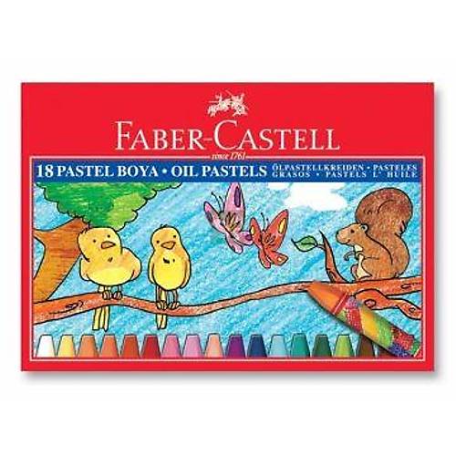 Faber-Castell Karton Kutu Pastel Boya, 18 Renk