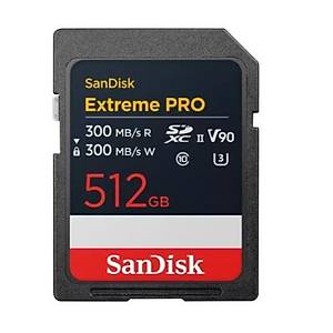 512GB Extreme Pro SDXC UHS-II V90 300MB/s SD Card