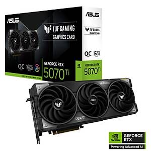 ASUS GEFORCE TUF-RTX5070TI-O16G-GAMING 16GB GDDR7 256BIT 2XHDMI 3XDP EKRAN KARTI