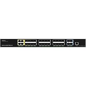 Grandstream GWN7831 Layer 3 Fiber  24 Port Sfp,4 Port Sfp+ Toplama A� Anahtar�