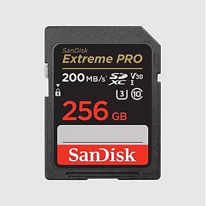 256GB Extreme PRO SDCX UHS-I 200MB/s SD Card