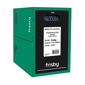 FRISBY FNW-CAT622 305MT 0.50MM 24AWG CAT6 UTP KABLO GR�