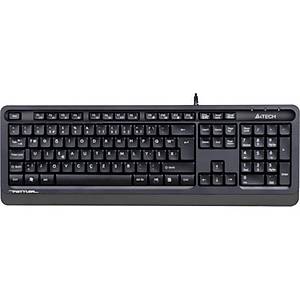 A4 TECH FK10 F TR MM S�YAH USB KABLOLU KLAVYE