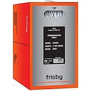 FRISBY FR-CAT601 305MT 0.58MM 23AWG CAT6 UTP KABLO GR�