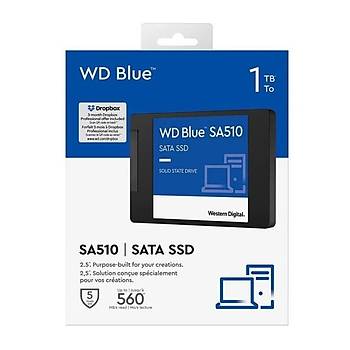 WD Blue SA510 1TB 2.5'' SATA SSD (560-520)