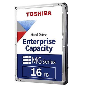 Toshiba MG512e 16TB 7/24 Gvenlik - Enterprise