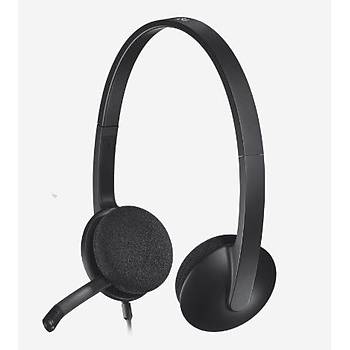 LOGITECH H340 USB SYAH KULAKLIK 981-000475