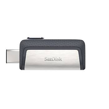 128GB Ultra Dual Drive Type C USB 3.1 Gri USB Bellek