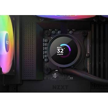 Kraken 240 Siyah RGB AIO LCD Display 240mm Sv Soutucu