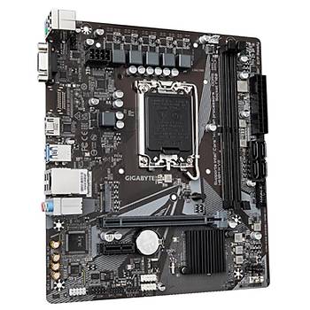 GIGABYTE H610M-H-V2 DDR5 5600MHZ 1XVGA 1XHDMI 1XM.2 USB 3.2 MATX 1700P (12. / 13. VE 14. NESL LEMC UYUMLU)