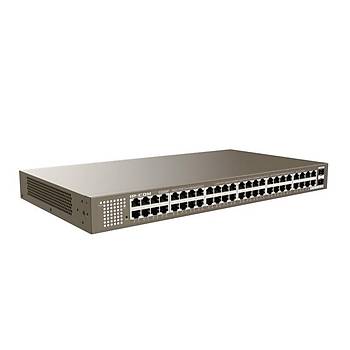 IP-COM G3350F 48 PORT GIGABIT + 2X1GB SFP UPLINK L2 CLOUD Y�NET�LEB�L�R RACKMOUNT SWITCH